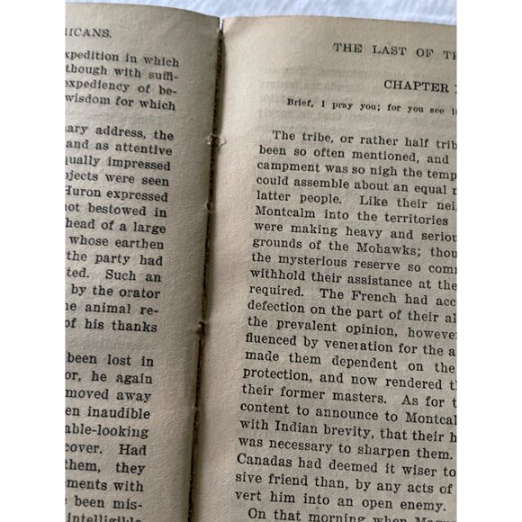 The Last Of The Mohicans By Cooper Lake English Classics Hardcover 1931 - Picture 13 of 13